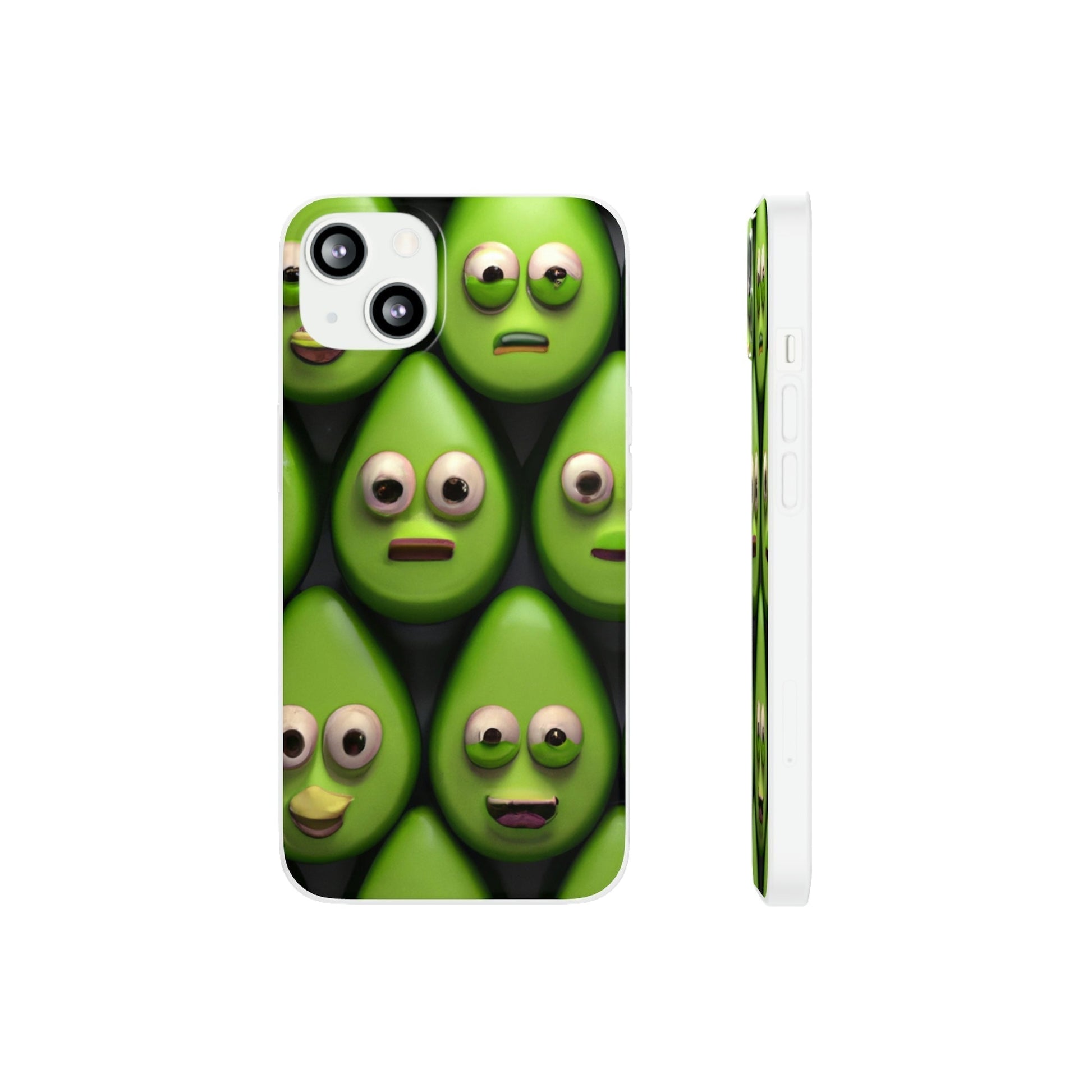 Phone Case-AVOCADO PARTY | Flex-iPhone 13-PhoneCaseBoss-Phone-Best-Phone-Cases