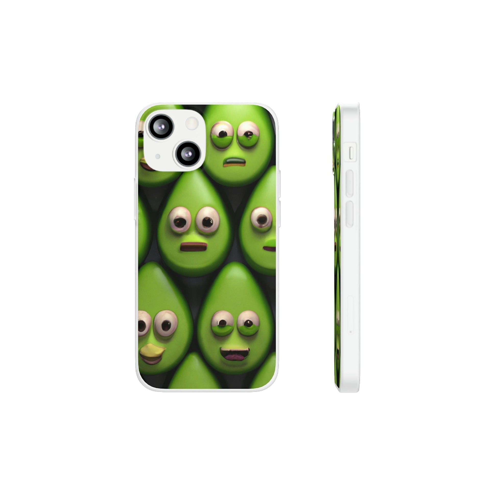 Phone Case-AVOCADO PARTY | Flex-iPhone 13 Mini-PhoneCaseBoss-Phone-Best-Phone-Cases