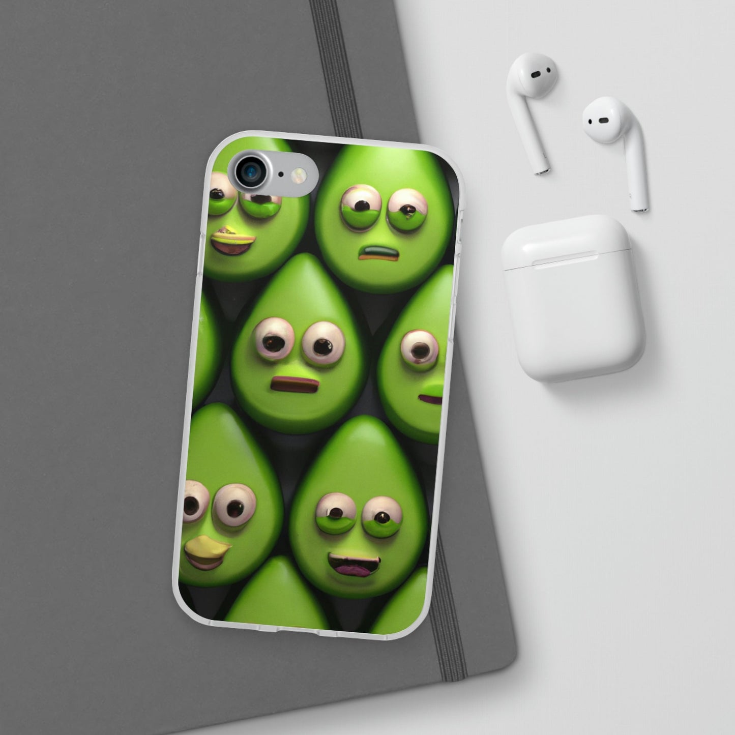 Phone Case-AVOCADO PARTY | Flex-PhoneCaseBoss-Phone-Best-Phone-Cases