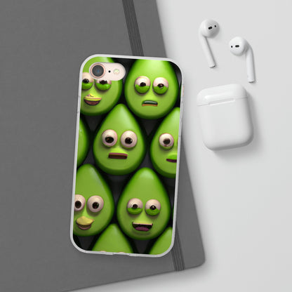 Phone Case-AVOCADO PARTY | Flex-PhoneCaseBoss-Phone-Best-Phone-Cases