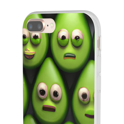 Phone Case-AVOCADO PARTY | Flex-PhoneCaseBoss-Phone-Best-Phone-Cases