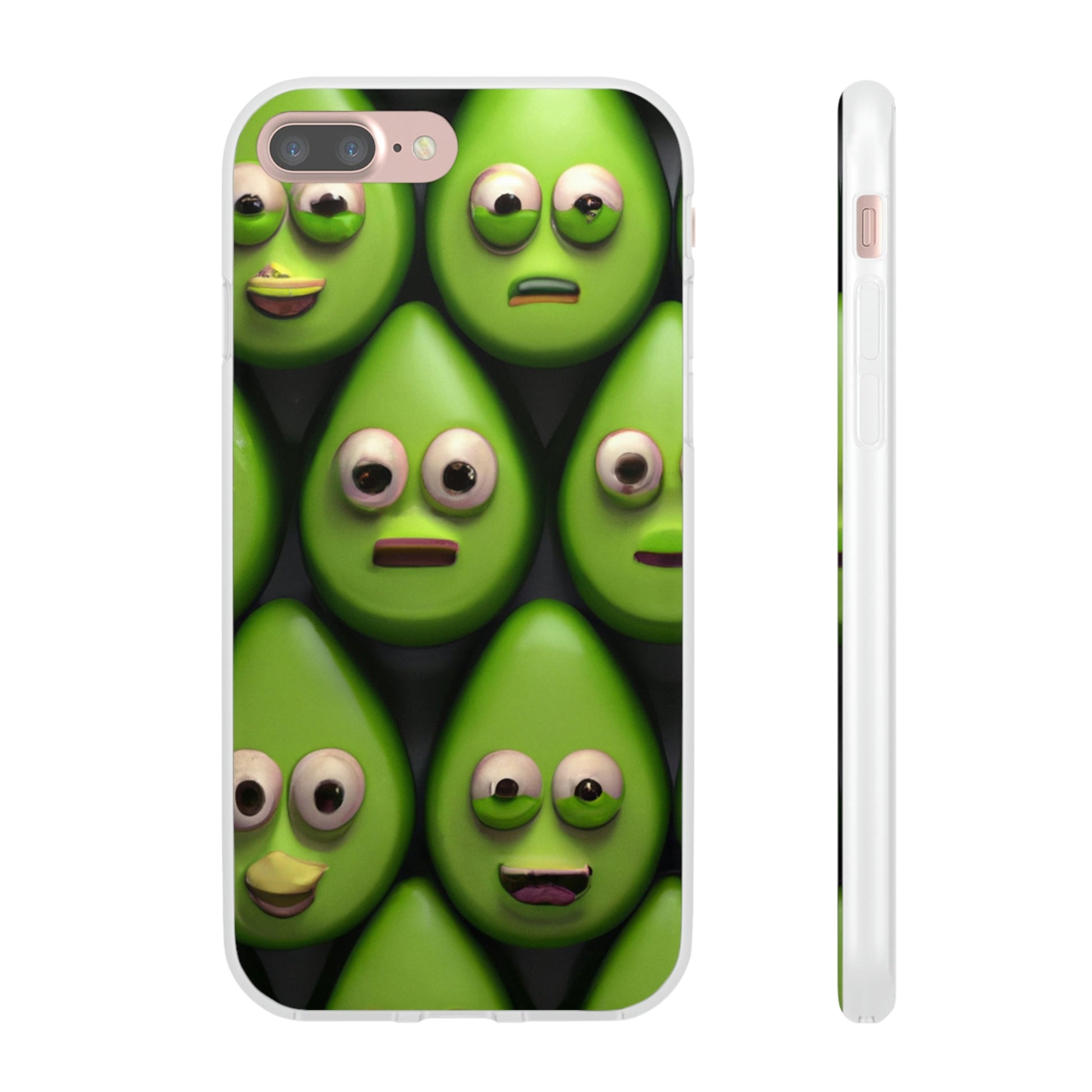 Phone Case-AVOCADO PARTY | Flex-iPhone 7 Plus-PhoneCaseBoss-Phone-Best-Phone-Cases