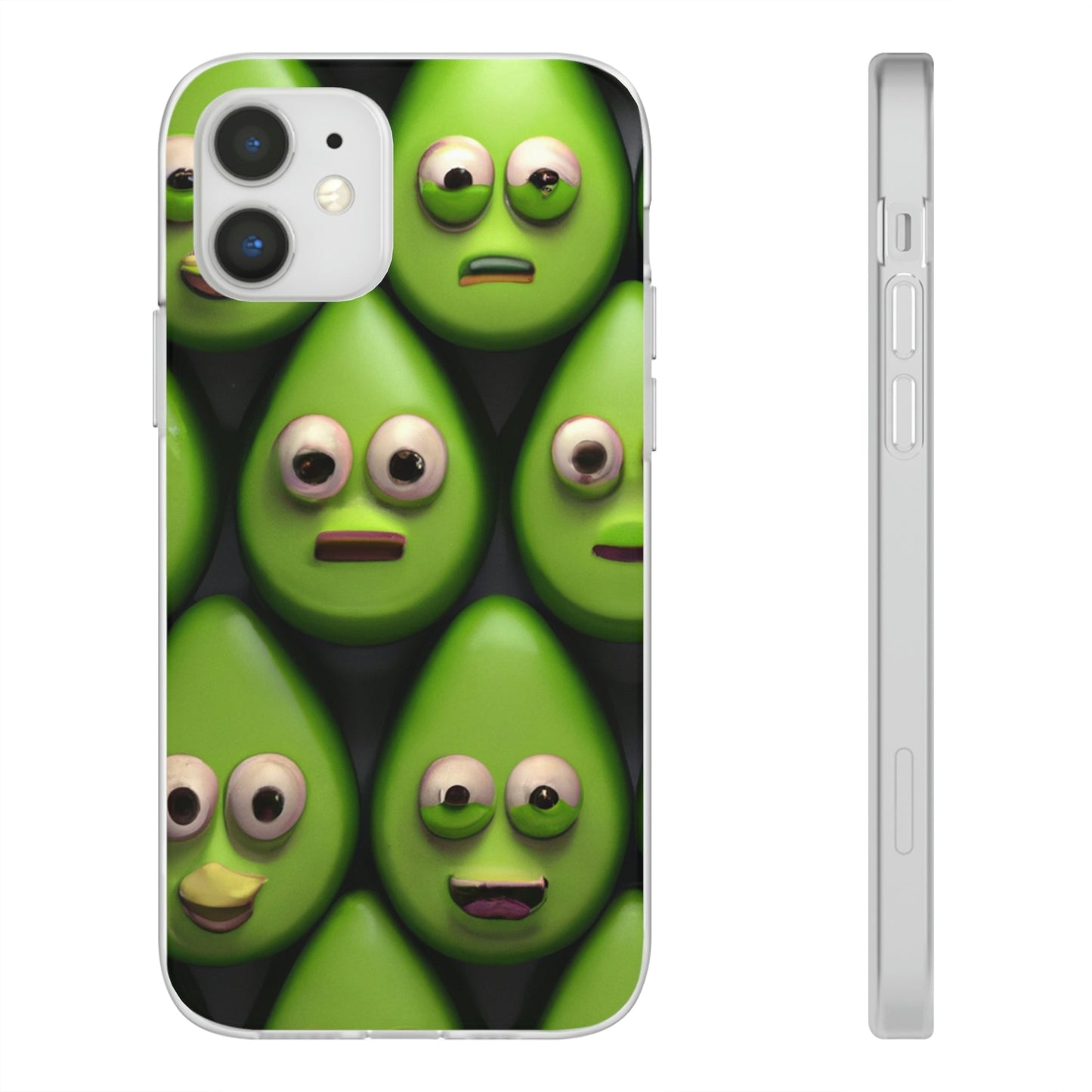 Phone Case-AVOCADO PARTY | Flex-iPhone 12-PhoneCaseBoss-Phone-Best-Phone-Cases