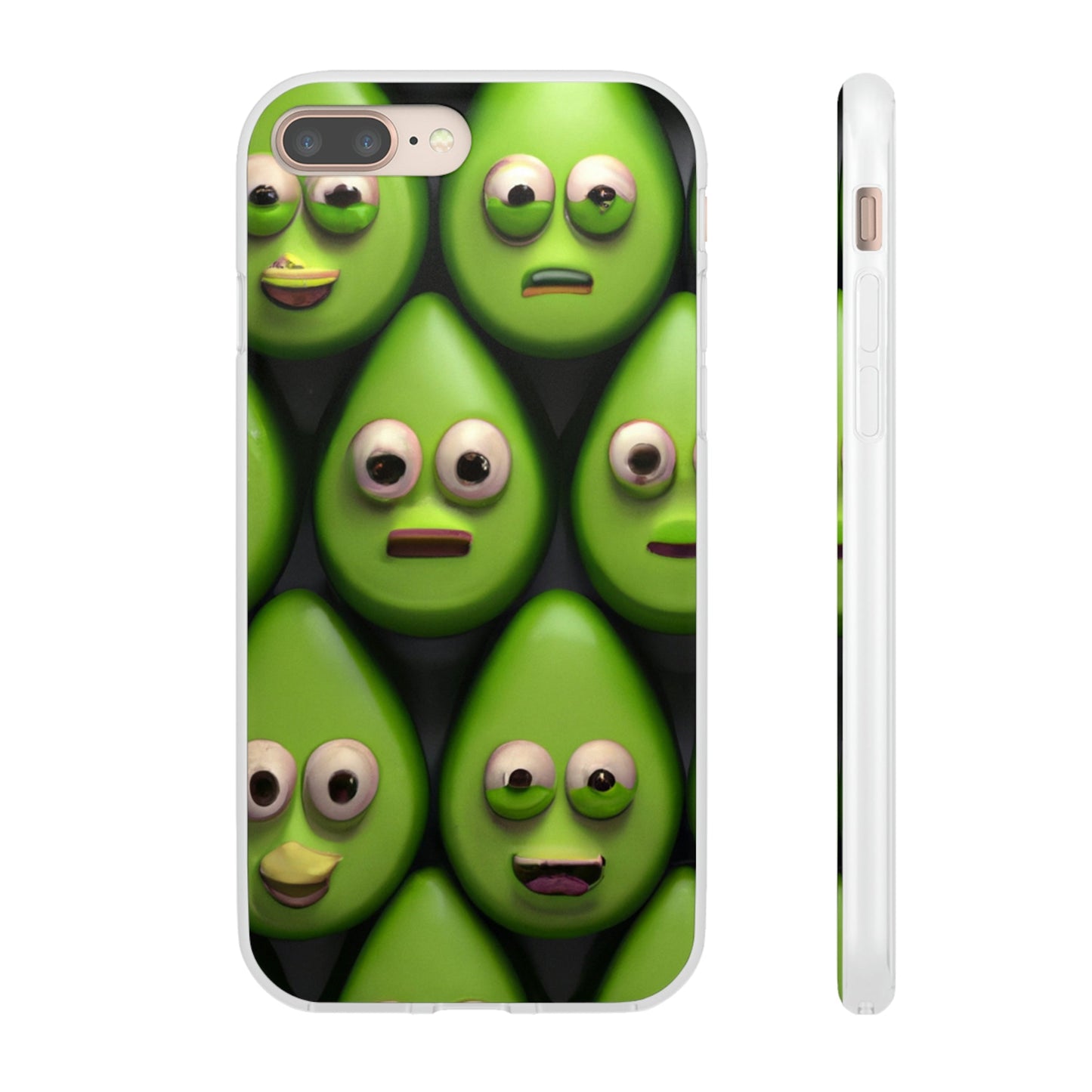 Phone Case-AVOCADO PARTY | Flex-iPhone 8 Plus-PhoneCaseBoss-Phone-Best-Phone-Cases