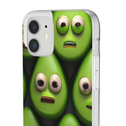 Phone Case-AVOCADO PARTY | Flex-PhoneCaseBoss-Phone-Best-Phone-Cases