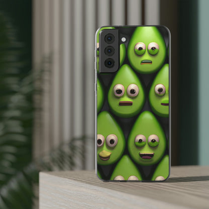 Phone Case-AVOCADO PARTY | Flex-PhoneCaseBoss-Phone-Best-Phone-Cases