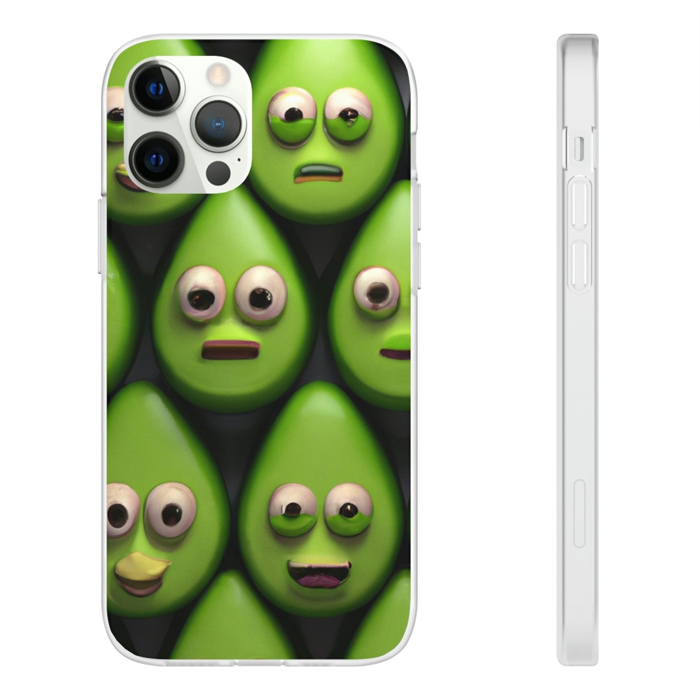 Phone Case-AVOCADO PARTY | Flex-iPhone 12 Pro with gift packaging-PhoneCaseBoss-Phone-Best-Phone-Cases