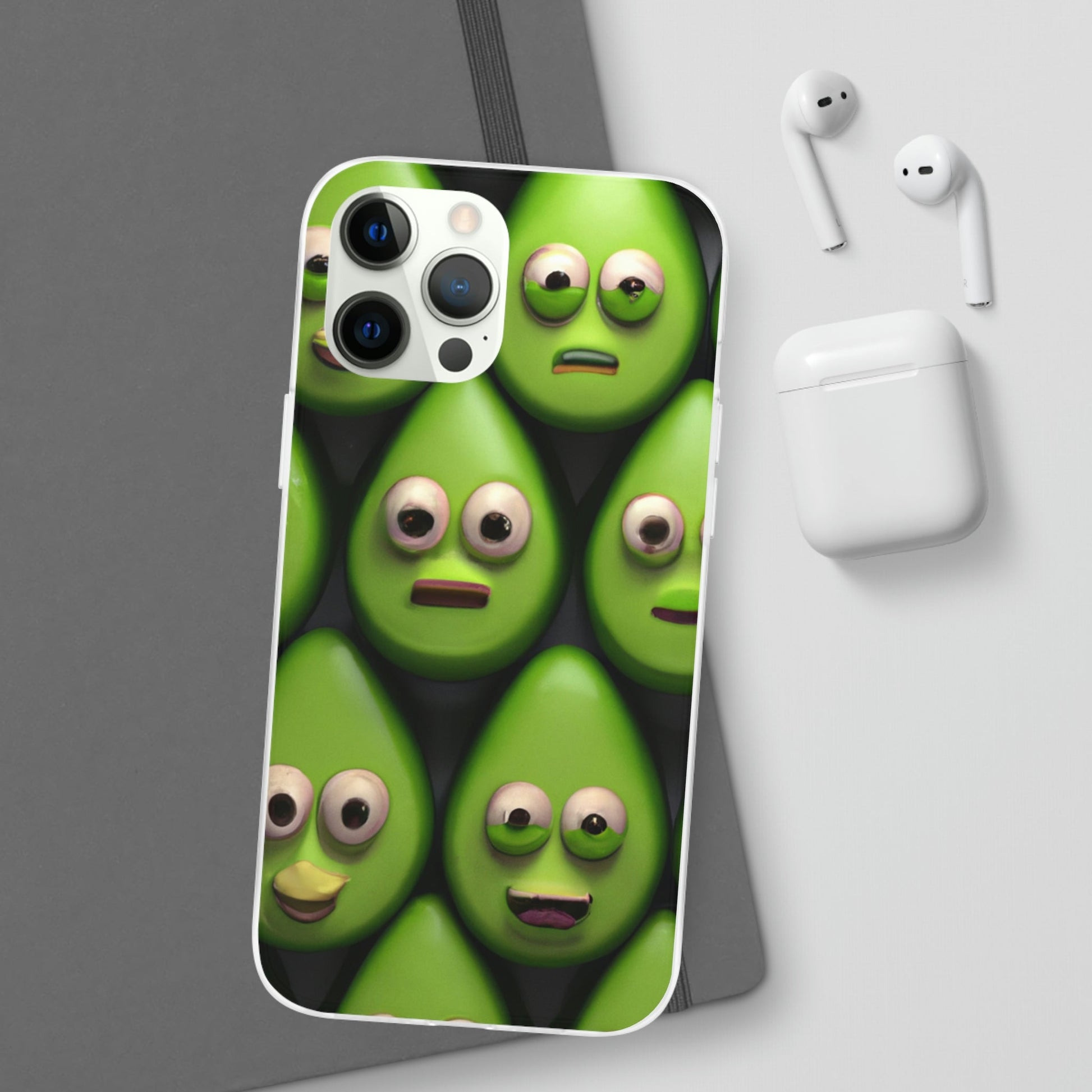 Phone Case-AVOCADO PARTY | Flex-PhoneCaseBoss-Phone-Best-Phone-Cases