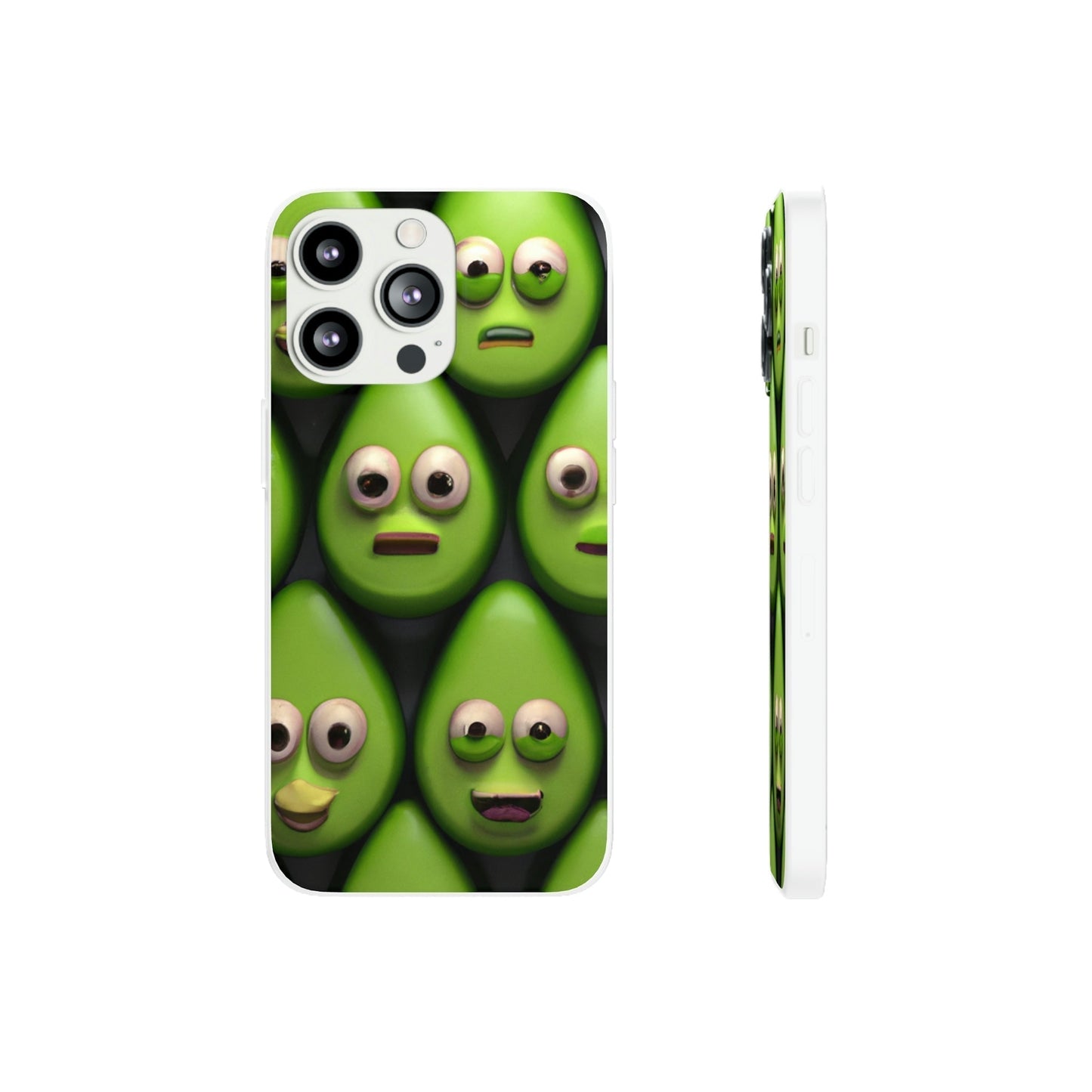 Phone Case-AVOCADO PARTY | Flex-iPhone 13 Pro with gift packaging-PhoneCaseBoss-Phone-Best-Phone-Cases