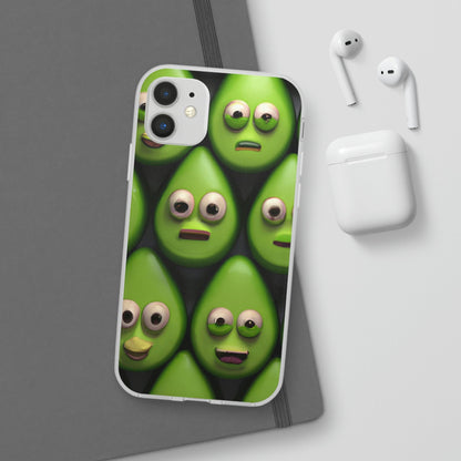 Phone Case-AVOCADO PARTY | Flex-PhoneCaseBoss-Phone-Best-Phone-Cases