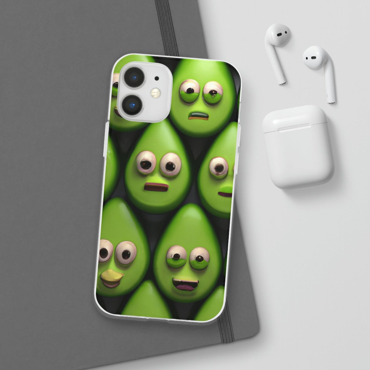 Phone Case-AVOCADO PARTY | Flex-PhoneCaseBoss-Phone-Best-Phone-Cases