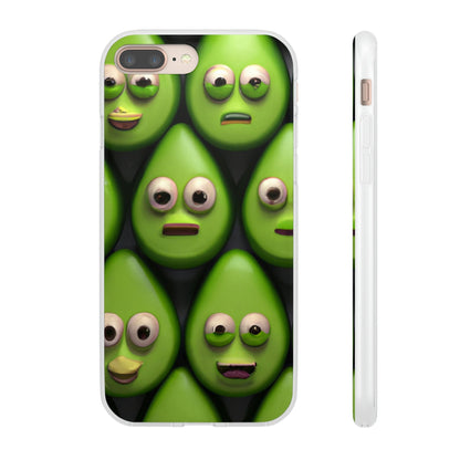 Phone Case-AVOCADO PARTY | Flex-iPhone 8 Plus with gift packaging-PhoneCaseBoss-Phone-Best-Phone-Cases