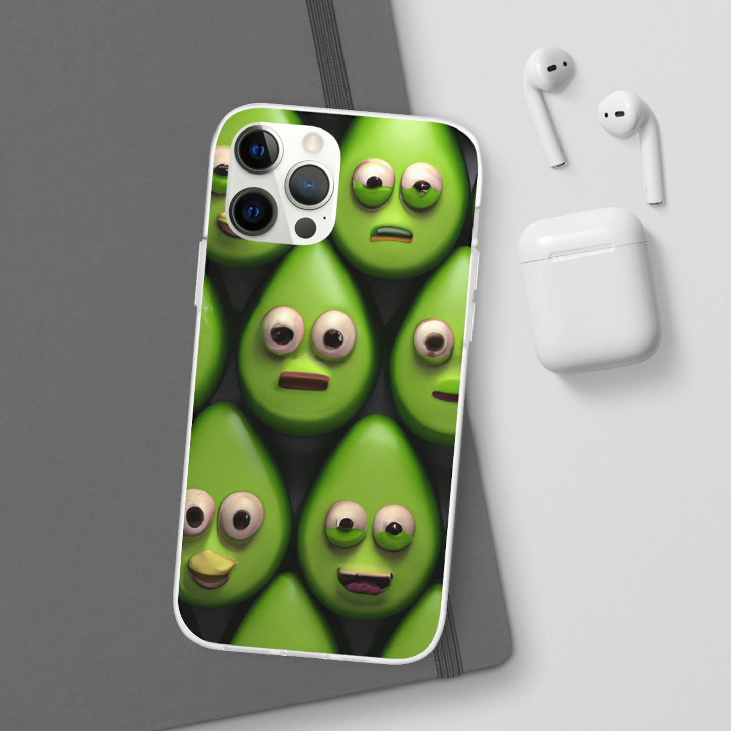 Phone Case-AVOCADO PARTY | Flex-PhoneCaseBoss-Phone-Best-Phone-Cases