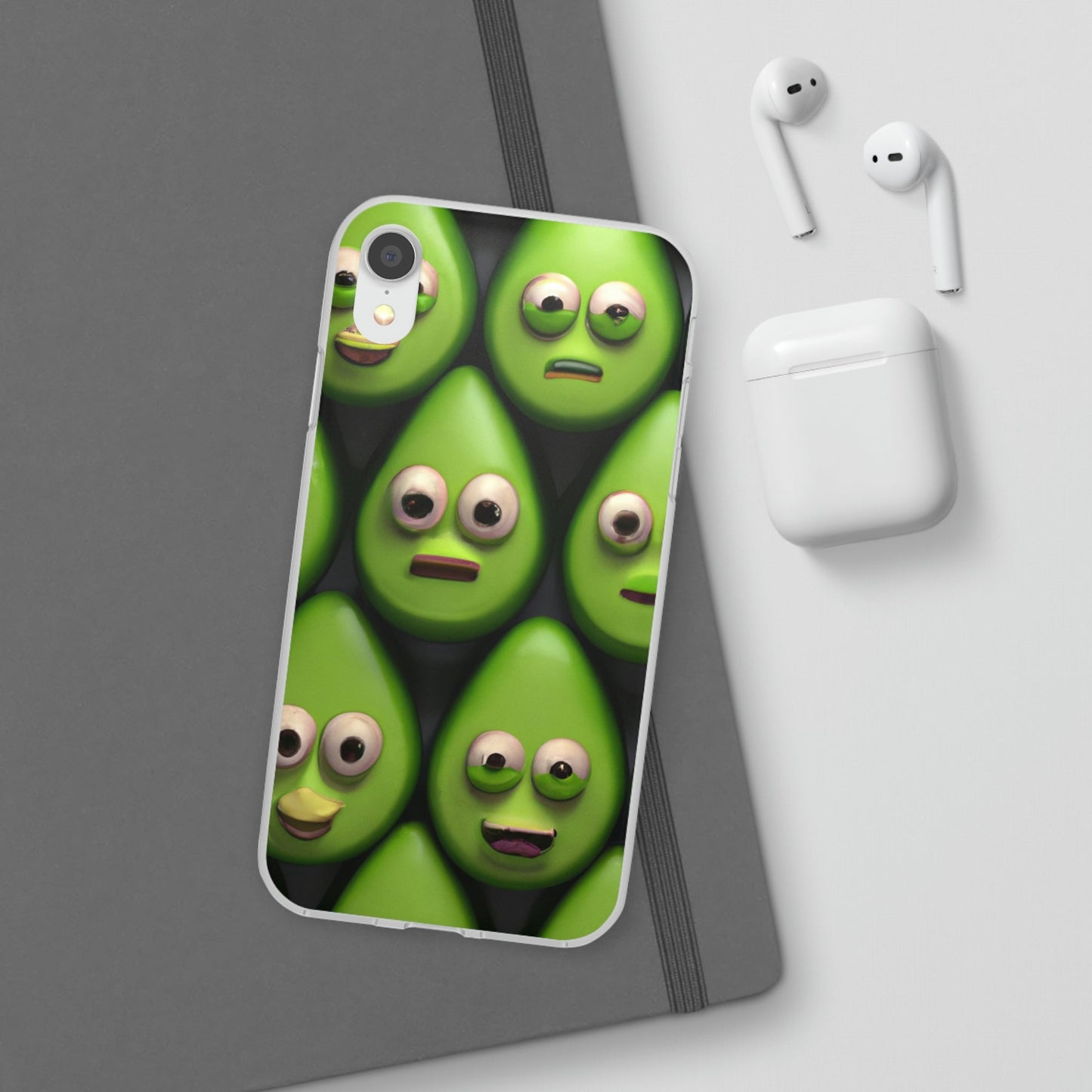 Phone Case-AVOCADO PARTY | Flex-PhoneCaseBoss-Phone-Best-Phone-Cases