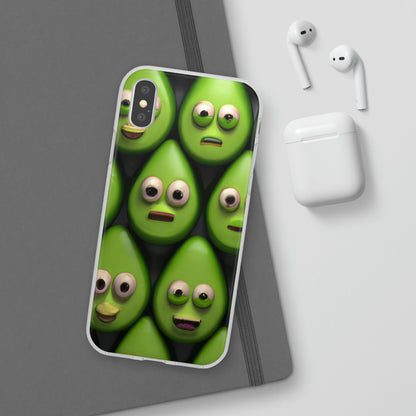 Phone Case-AVOCADO PARTY | Flex-PhoneCaseBoss-Phone-Best-Phone-Cases