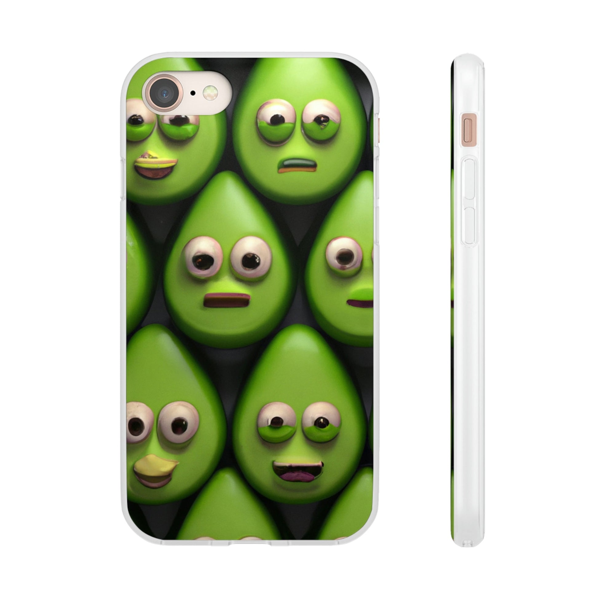 Phone Case-AVOCADO PARTY | Flex-iPhone 8 with gift packaging-PhoneCaseBoss-Phone-Best-Phone-Cases