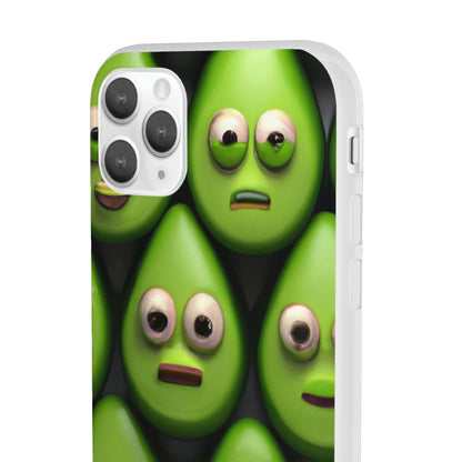 Phone Case-AVOCADO PARTY | Flex-PhoneCaseBoss-Phone-Best-Phone-Cases