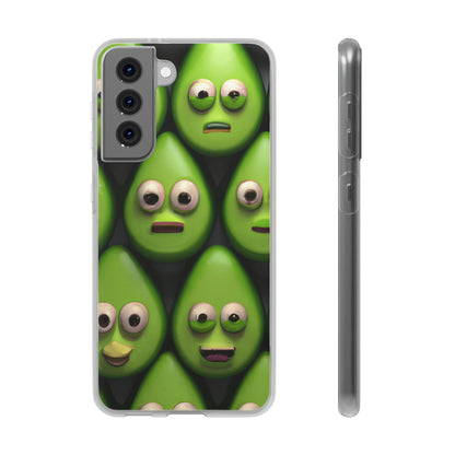 Phone Case-AVOCADO PARTY | Flex-Samsung Galaxy S21-PhoneCaseBoss-Phone-Best-Phone-Cases