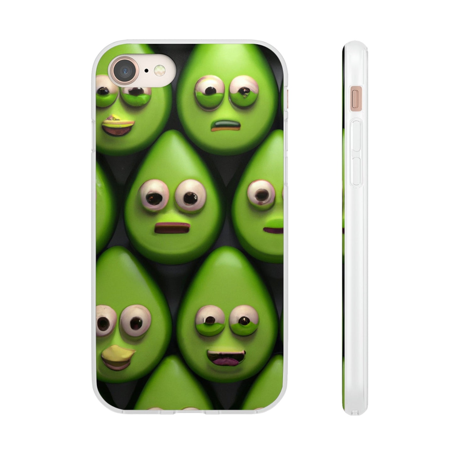 Phone Case-AVOCADO PARTY | Flex-iPhone 8-PhoneCaseBoss-Phone-Best-Phone-Cases