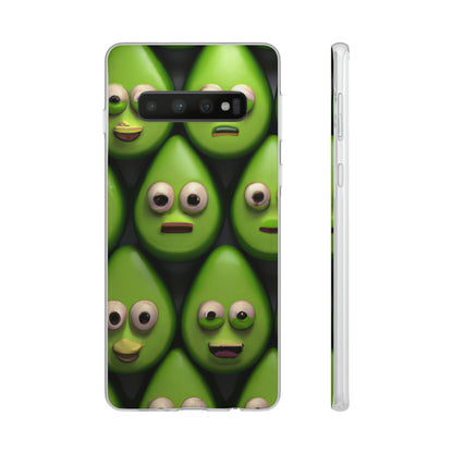 Phone Case-AVOCADO PARTY | Flex-Samsung Galaxy S10-PhoneCaseBoss-Phone-Best-Phone-Cases