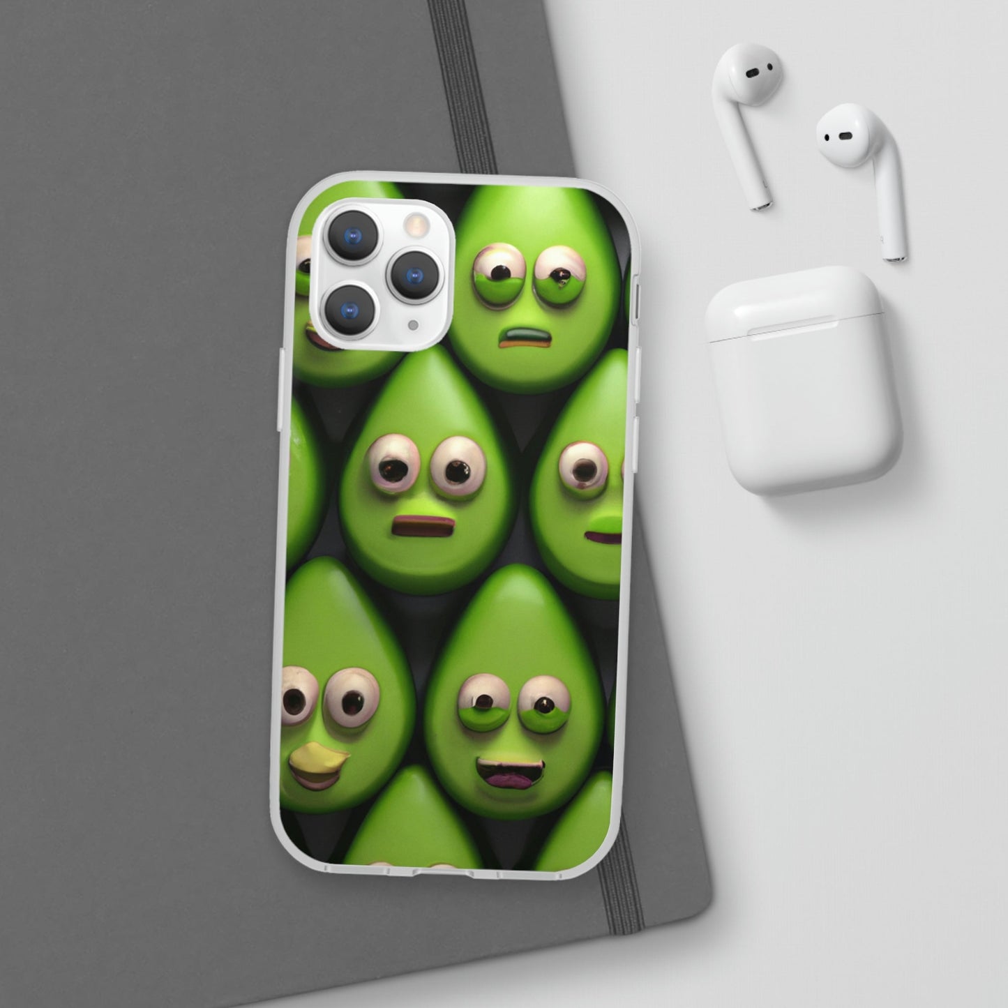 Phone Case-AVOCADO PARTY | Flex-PhoneCaseBoss-Phone-Best-Phone-Cases