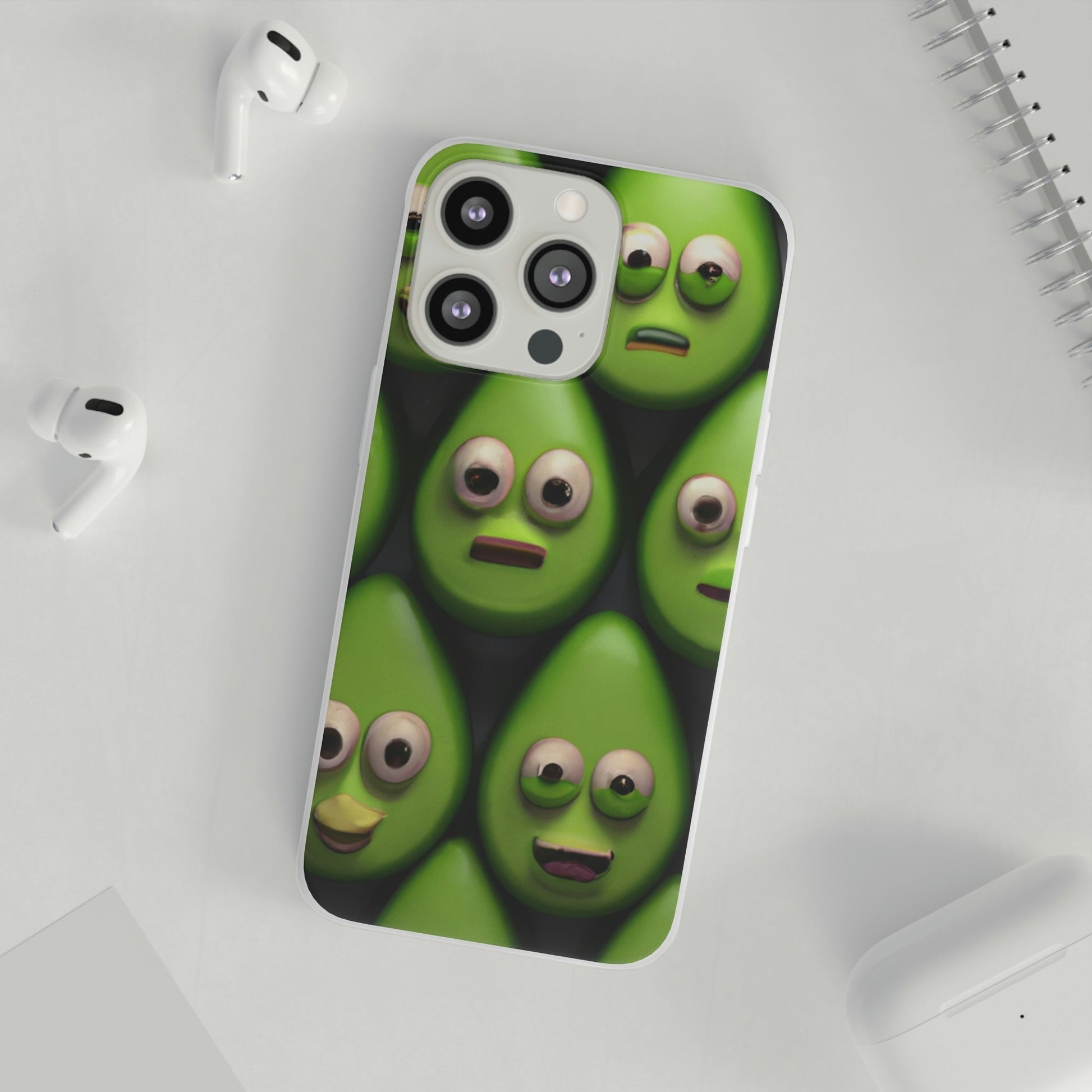 Phone Case-AVOCADO PARTY | Flex-PhoneCaseBoss-Phone-Best-Phone-Cases