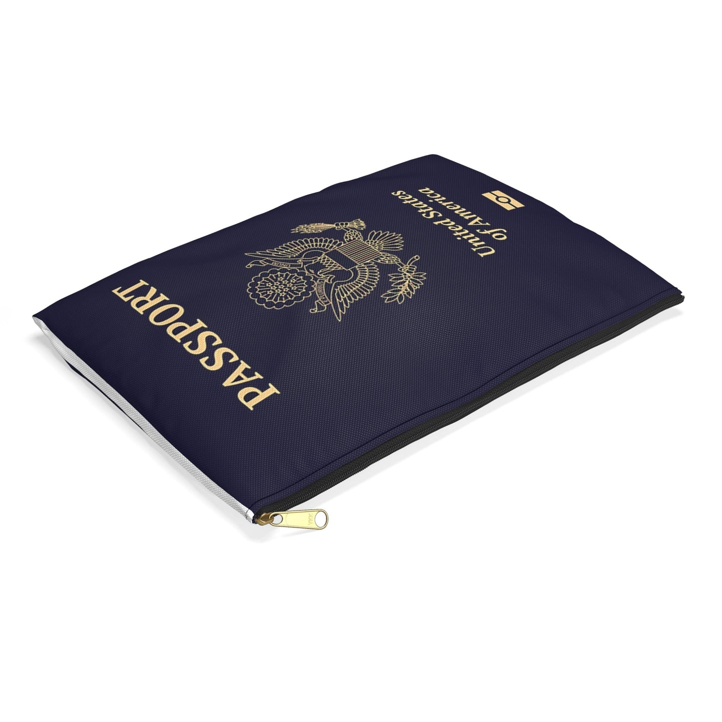 Accessory Pouch - U.S. Passport - United States Passport -themed Consmetics Bag / Pencil Case-Bags-Printify-Accessories, Accessory Pouch, All Over Print, AOP, Assembled in the USA, Assembled in USA, bag, bags, Made in the USA, Made in USA, Make-up Case, More, Passport, Pouches, Sublimation, The Whole Nother, Travel, Travel Accessories, Travel Pouch, USA, World | ,,,7568897867869-Accessory-Pouch-U_S_-Passport-United-States-Passport-themed-Consmetics-Bag-Pencil-Case-Bags-Accessories-Accessory-Pouch-All-Over-P