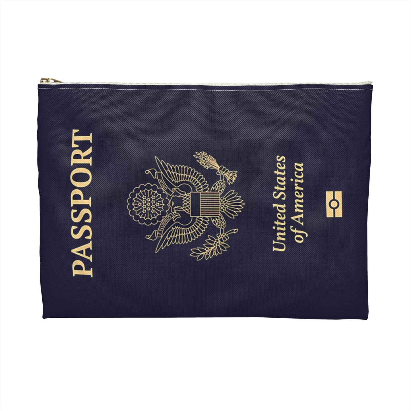 Accessory Pouch - U.S. Passport - United States Passport -themed Consmetics Bag / Pencil Case-Bags-Printify-Accessories, Accessory Pouch, All Over Print, AOP, Assembled in the USA, Assembled in USA, bag, bags, Made in the USA, Made in USA, Make-up Case, More, Passport, Pouches, Sublimation, The Whole Nother, Travel, Travel Accessories, Travel Pouch, USA, World | ,,,7568897867869-Accessory-Pouch-U_S_-Passport-United-States-Passport-themed-Consmetics-Bag-Pencil-Case-Bags-Accessories-Accessory-Pouch-All-Over-P