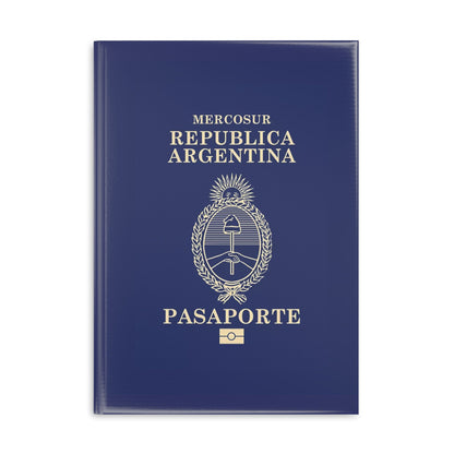 Argentina Passport Hardcover Notebook with Puffy Covers-Paper products-Printify-Glossy, Hardcover, Home & Living, Journals, Journals & Notebooks, More, Notebooks, Paper, Spiral, The Whole Nother | A4,Blank,Glossy,7219343392861-Argentina-Passport-Hardcover-Notebook-with-Puffy-Covers-Paper-products-Glossy-Hardcover-Home-Living-Journals-Journals-Notebooks-More-Notebooks-Paper-Spiral-The-Whole-Nother-A4-Blank-G, PhoneCaseBoss | Image-position:2-SKU:[sku}, Barcode: