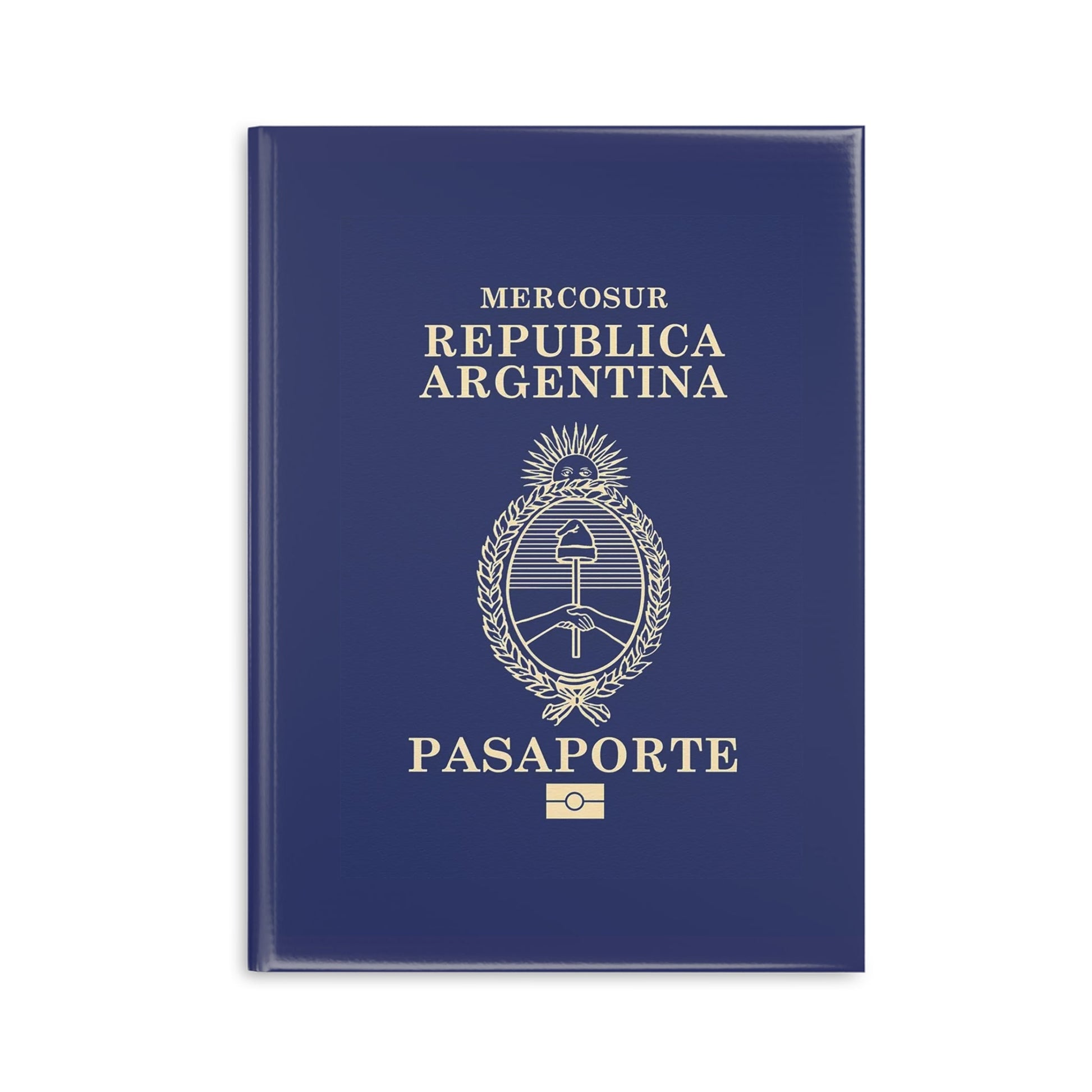 Argentina Passport Hardcover Notebook with Puffy Covers-Paper products-Printify-Glossy, Hardcover, Home & Living, Journals, Journals & Notebooks, More, Notebooks, Paper, Spiral, The Whole Nother | B5,Blank,Glossy,7219343392861-Argentina-Passport-Hardcover-Notebook-with-Puffy-Covers-Paper-products-Glossy-Hardcover-Home-Living-Journals-Journals-Notebooks-More-Notebooks-Paper-Spiral-The-Whole-Nother-B5-Blank-G, PhoneCaseBoss | Image-position:8-SKU:[sku}, Barcode: