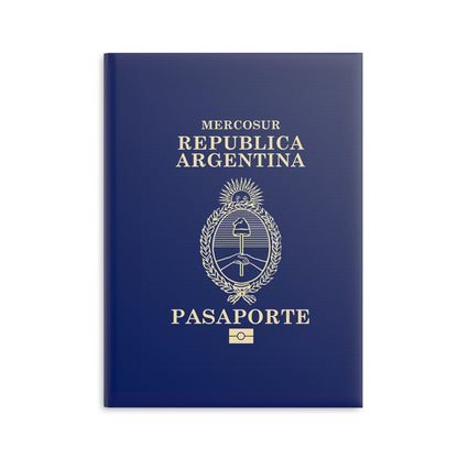 Argentina Passport Hardcover Notebook with Puffy Covers-Paper products-Printify-Glossy, Hardcover, Home & Living, Journals, Journals & Notebooks, More, Notebooks, Paper, Spiral, The Whole Nother | B5,Blank,Matte,7219343392861-Argentina-Passport-Hardcover-Notebook-with-Puffy-Covers-Paper-products-Glossy-Hardcover-Home-Living-Journals-Journals-Notebooks-More-Notebooks-Paper-Spiral-The-Whole-Nother-B5-Blank-M, PhoneCaseBoss | Image-position:11-SKU:[sku}, Barcode: