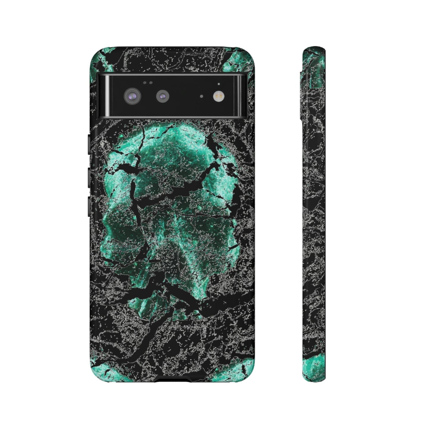 Phone Case-BADLANDS SKULL | Tough-Google Pixel 6-Glossy-PhoneCaseBoss-Phone-Best-Phone-Cases