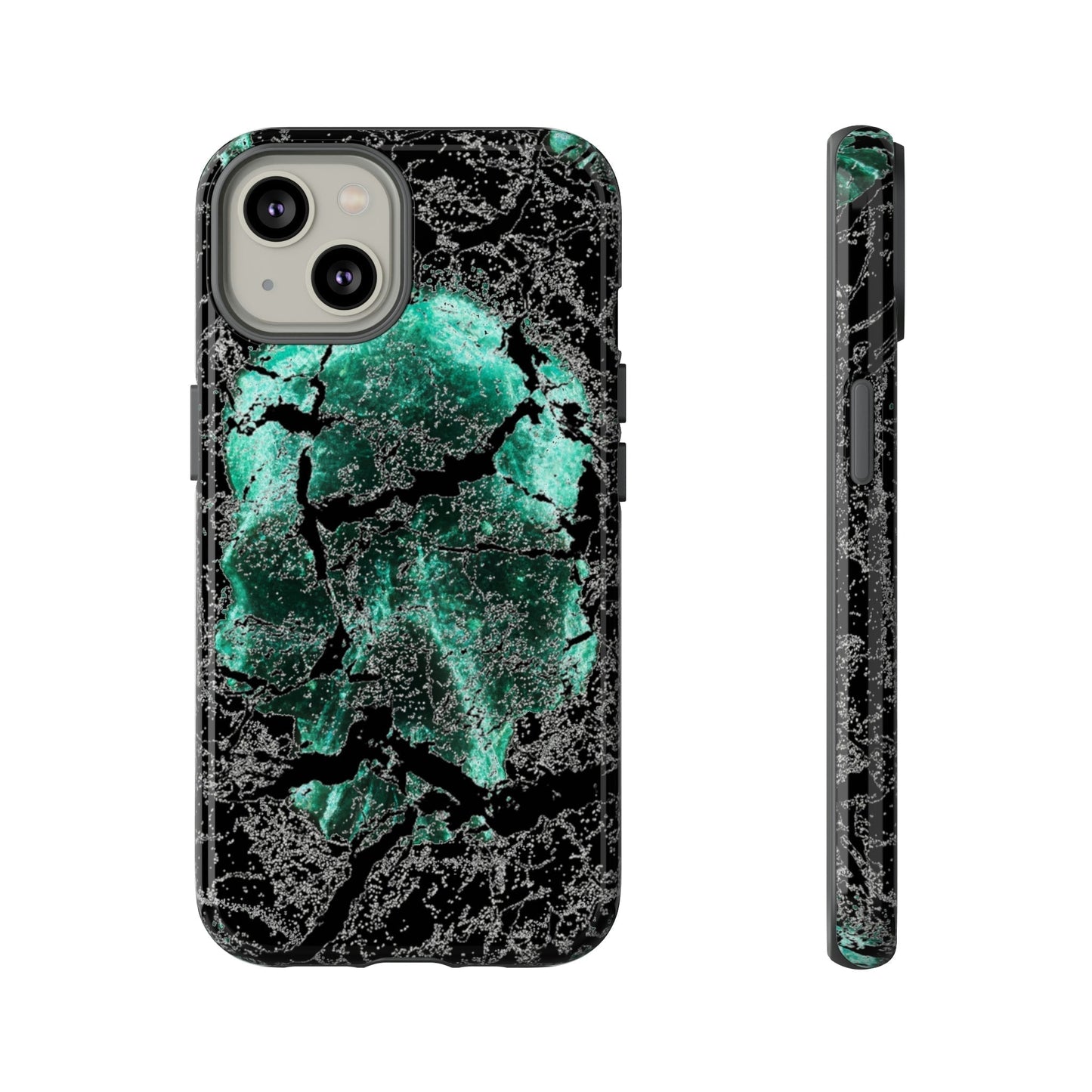 Phone Case-BADLANDS SKULL | Tough-iPhone 14-Glossy-PhoneCaseBoss-Phone-Best-Phone-Cases