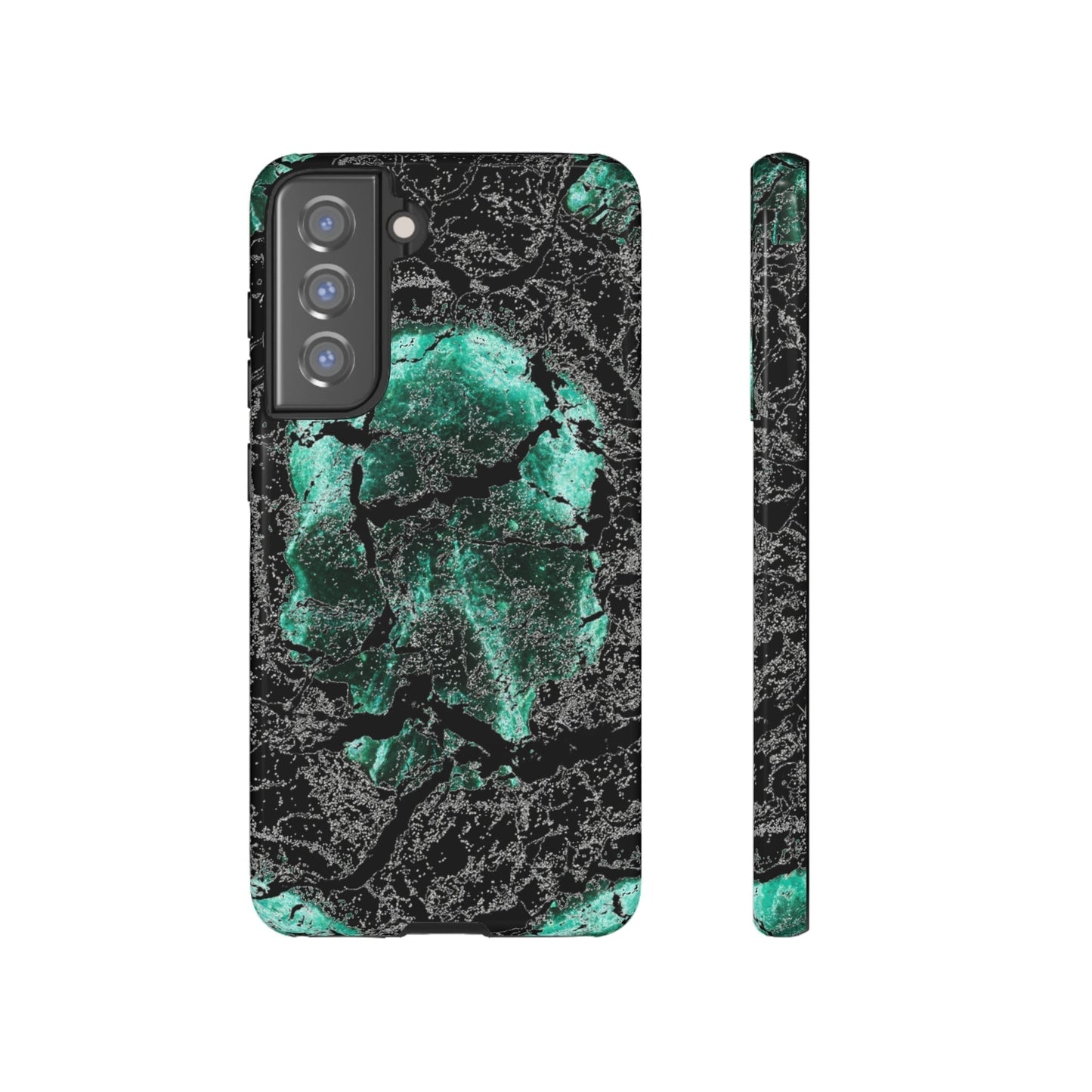 Phone Case-BADLANDS SKULL | Tough-Samsung Galaxy S21 FE-Glossy-PhoneCaseBoss-Phone-Best-Phone-Cases