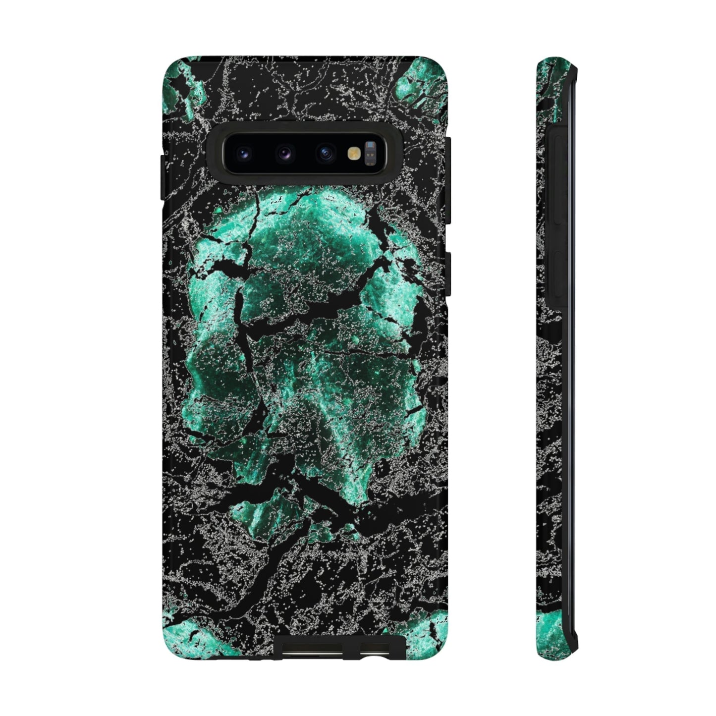 Phone Case-BADLANDS SKULL | Tough-Samsung Galaxy S10-Glossy-PhoneCaseBoss-Phone-Best-Phone-Cases