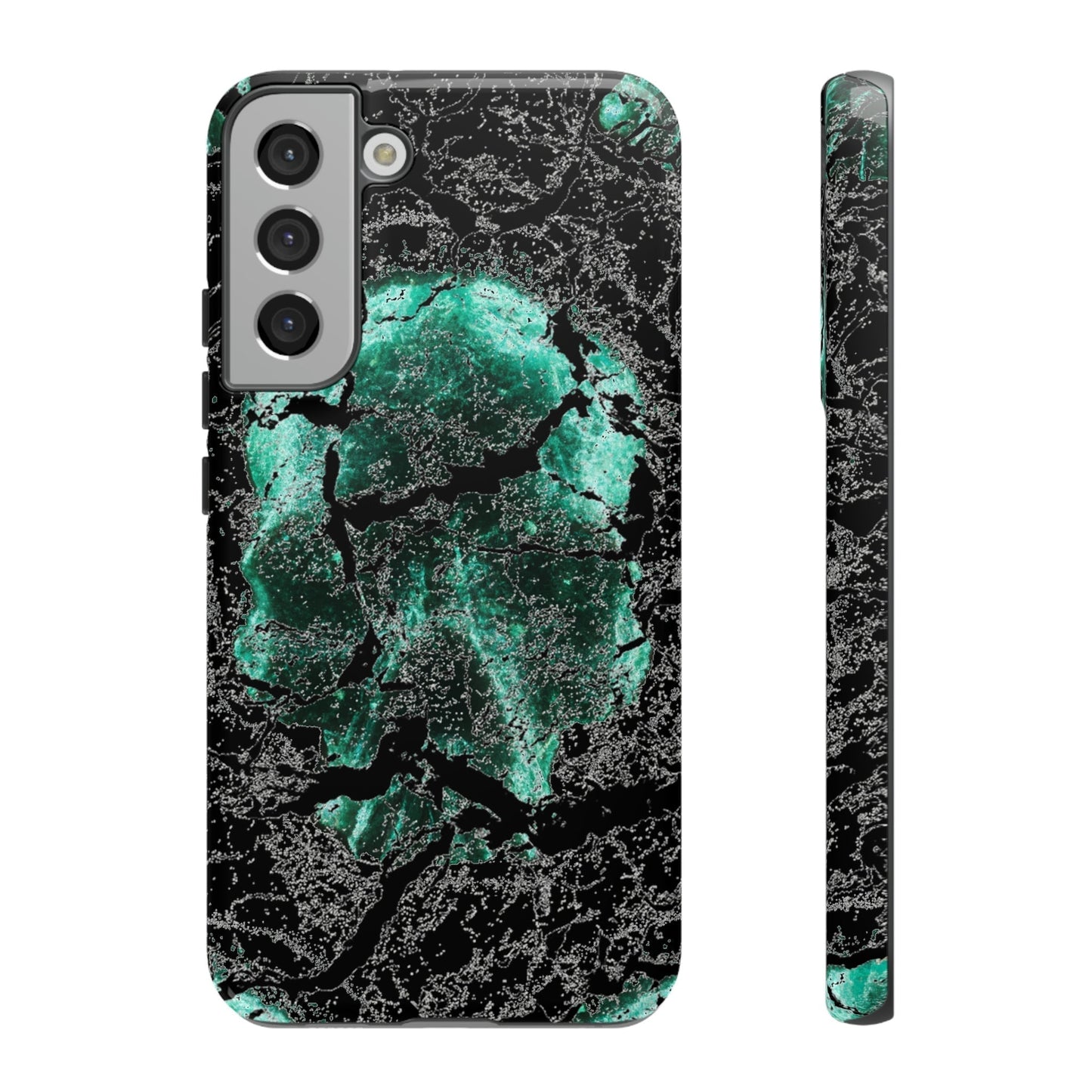 Phone Case-BADLANDS SKULL | Tough-Samsung Galaxy S22 Plus-Glossy-PhoneCaseBoss-Phone-Best-Phone-Cases