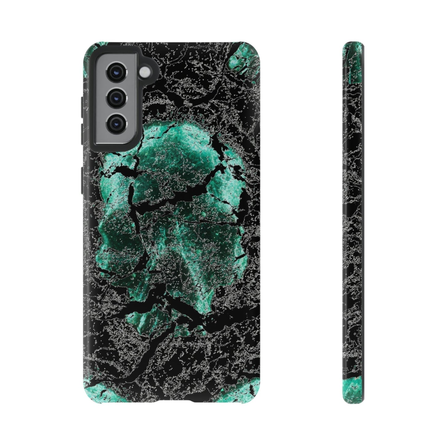 Phone Case-BADLANDS SKULL | Tough-Samsung Galaxy S21 Plus-Glossy-PhoneCaseBoss-Phone-Best-Phone-Cases