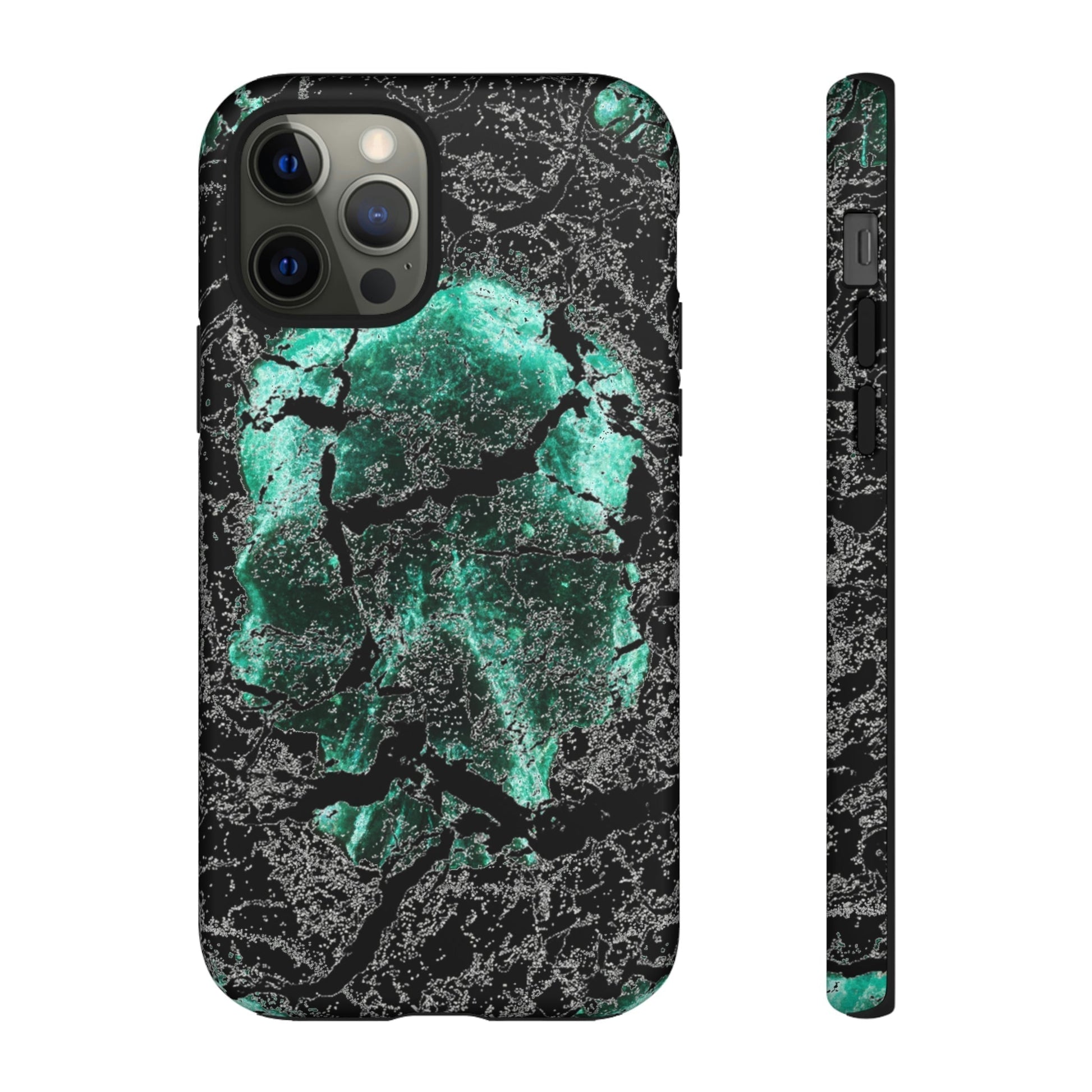 Phone Case-BADLANDS SKULL | Tough-iPhone 12 Pro-Matte-PhoneCaseBoss-Phone-Best-Phone-Cases