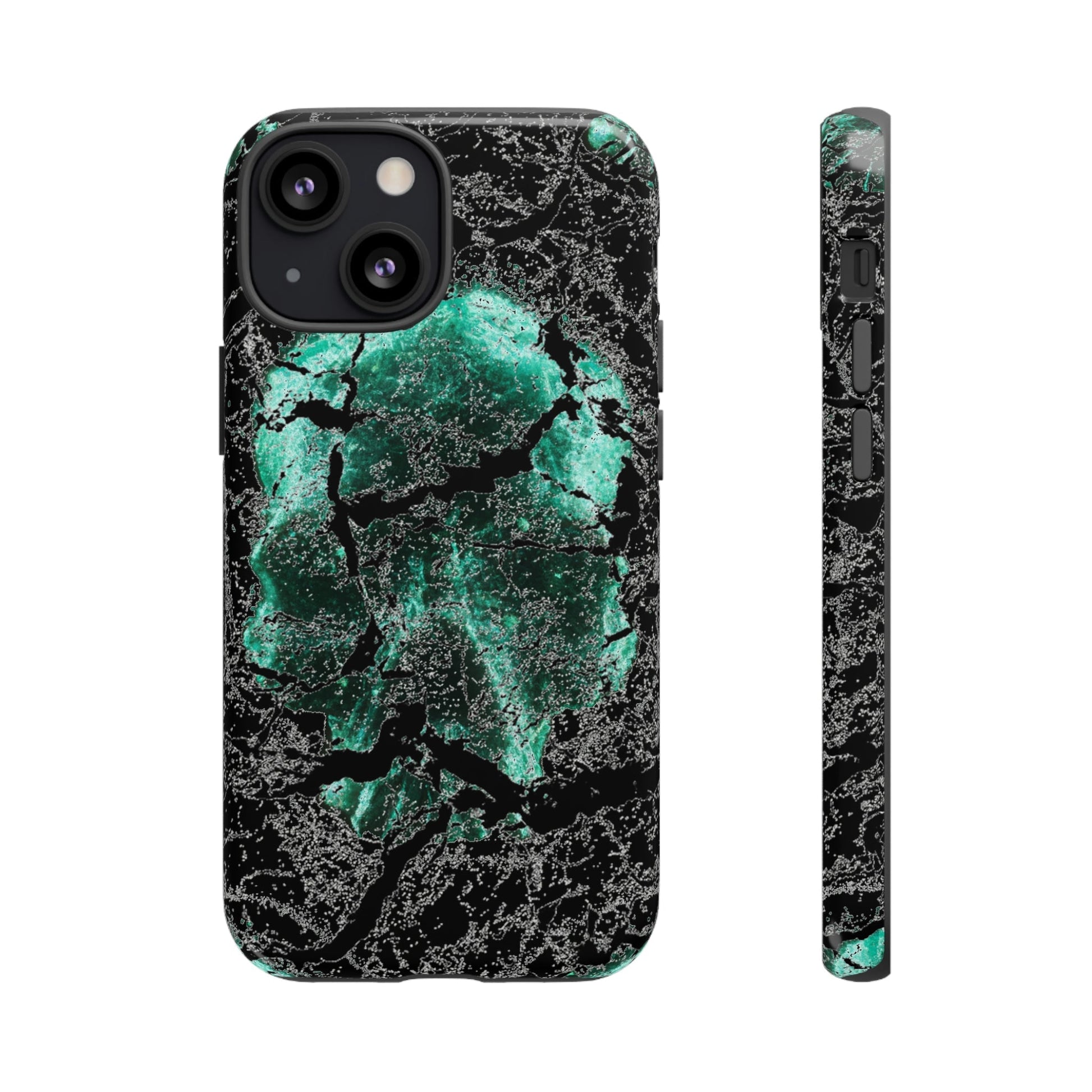 Phone Case-BADLANDS SKULL | Tough-iPhone 13 Mini-Glossy-PhoneCaseBoss-Phone-Best-Phone-Cases