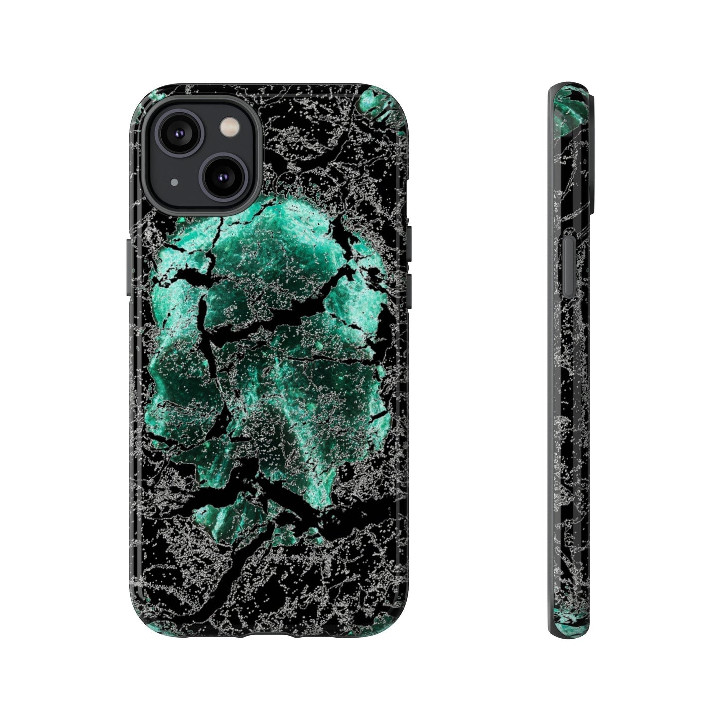 Phone Case-BADLANDS SKULL | Tough-iPhone 14 Plus-Glossy-PhoneCaseBoss-Phone-Best-Phone-Cases