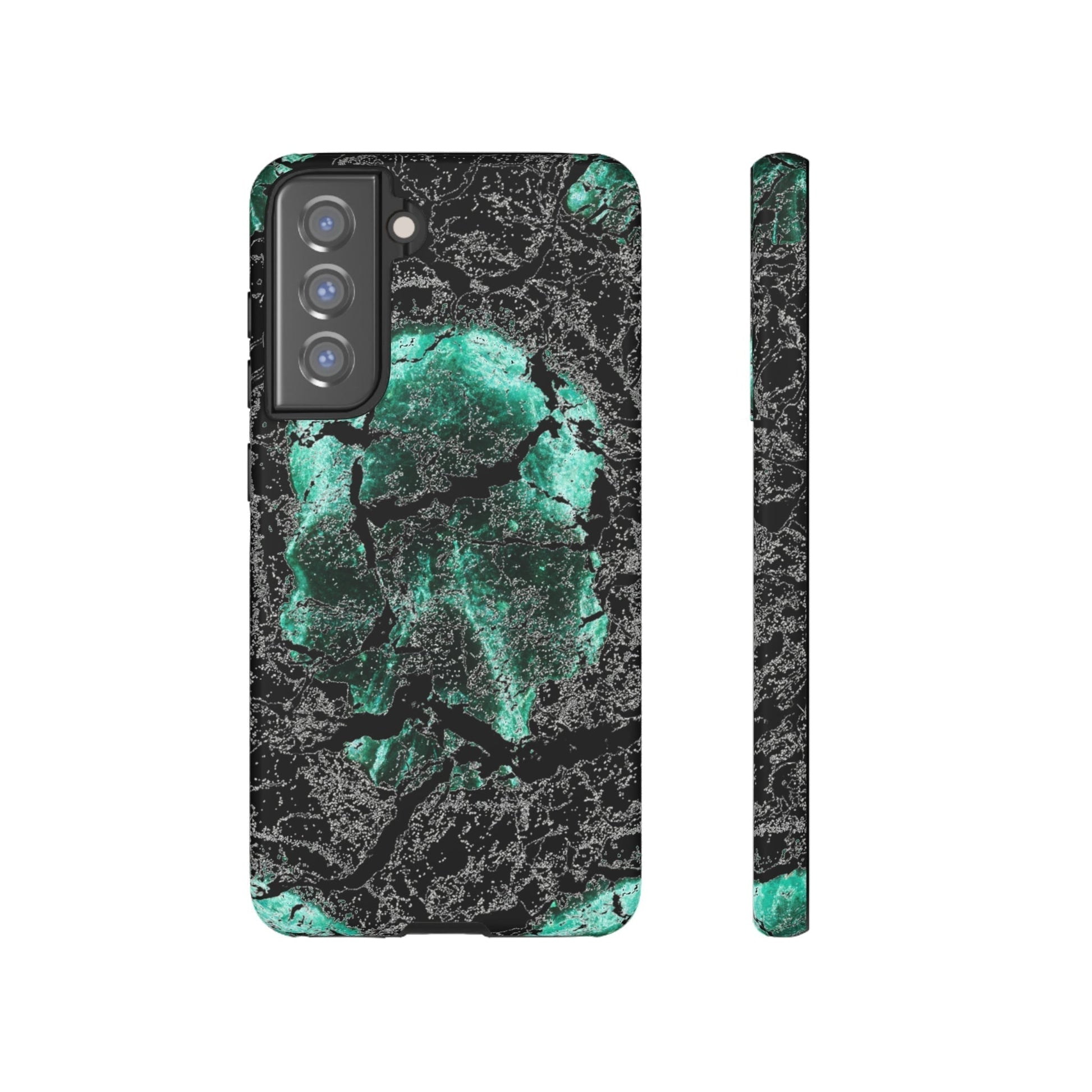 Phone Case-BADLANDS SKULL | Tough-Samsung Galaxy S21 FE-Matte-PhoneCaseBoss-Phone-Best-Phone-Cases