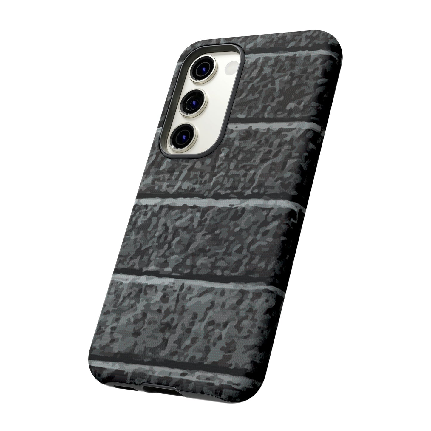 Phone Case-BLACK BRICK | Tough-PhoneCaseBoss-Phone-Best-Phone-Cases