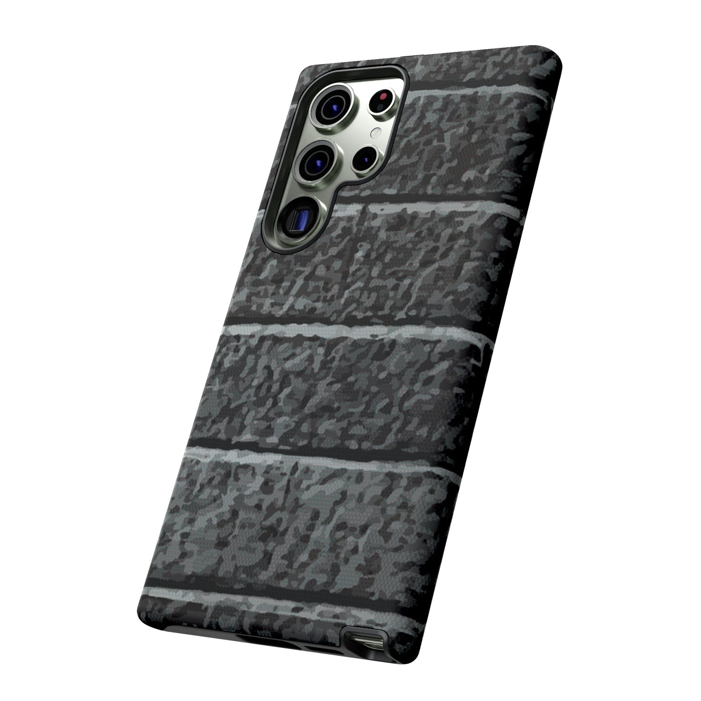 Phone Case-BLACK BRICK | Tough-PhoneCaseBoss-Phone-Best-Phone-Cases