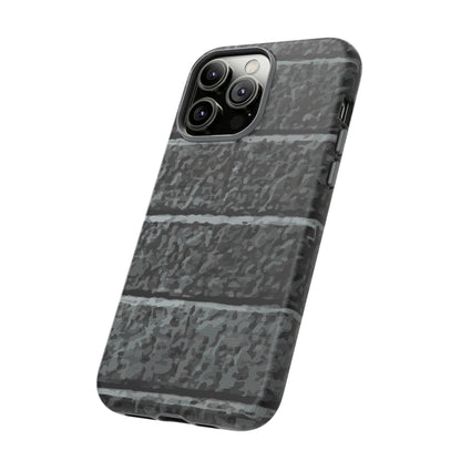 Phone Case-BLACK BRICK | Tough-PhoneCaseBoss-Phone-Best-Phone-Cases