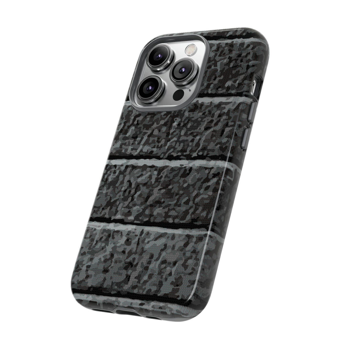 Phone Case-BLACK BRICK | Tough-PhoneCaseBoss-Phone-Best-Phone-Cases