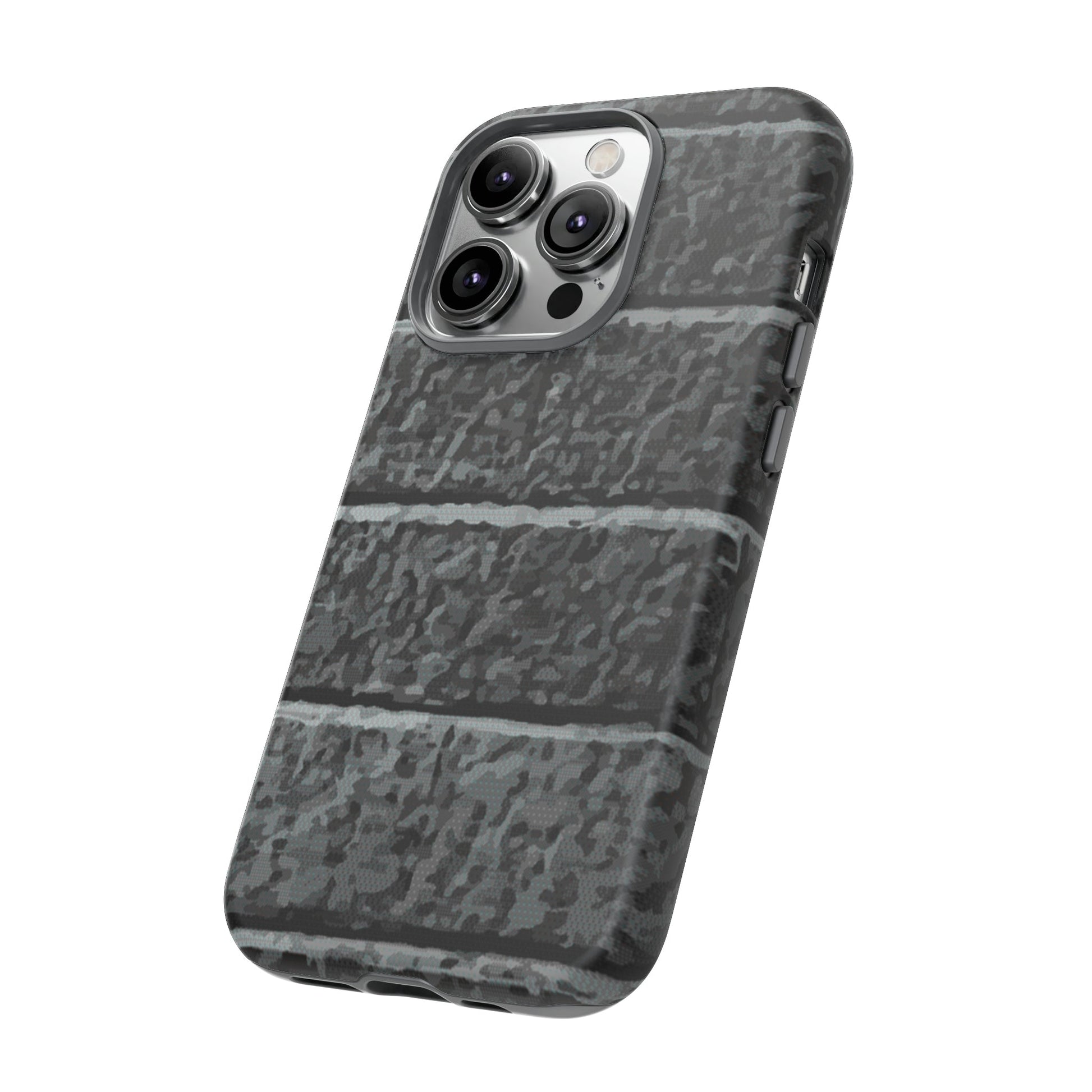 Phone Case-BLACK BRICK | Tough-PhoneCaseBoss-Phone-Best-Phone-Cases