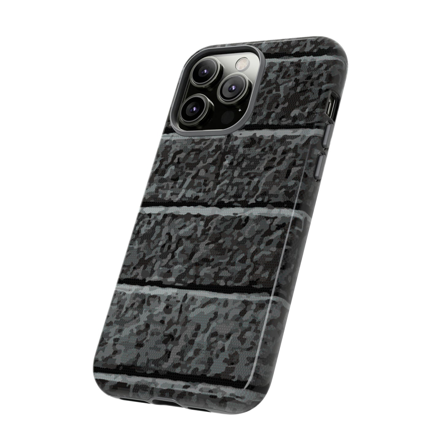 Phone Case-BLACK BRICK | Tough-PhoneCaseBoss-Phone-Best-Phone-Cases