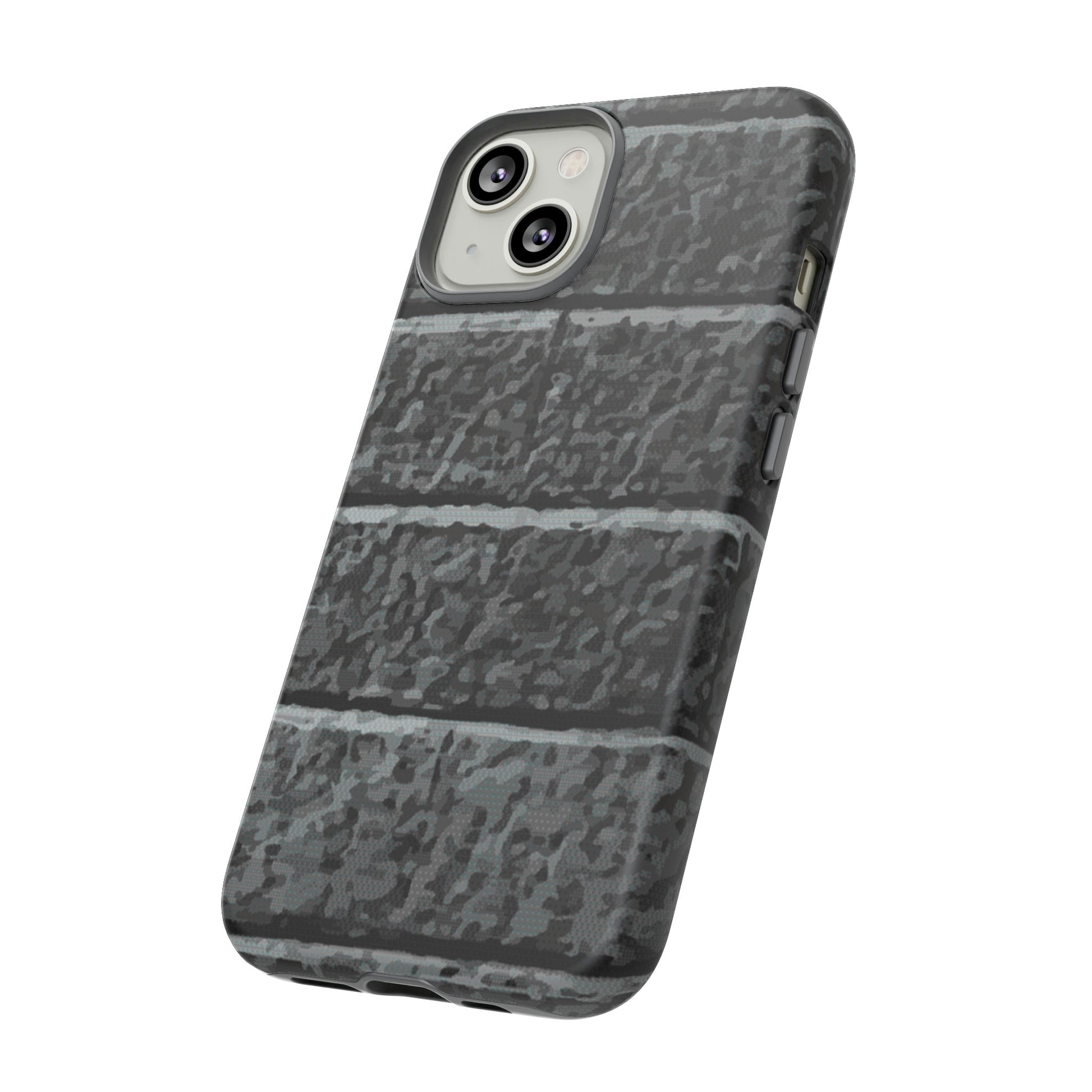 Phone Case-BLACK BRICK | Tough-PhoneCaseBoss-Phone-Best-Phone-Cases