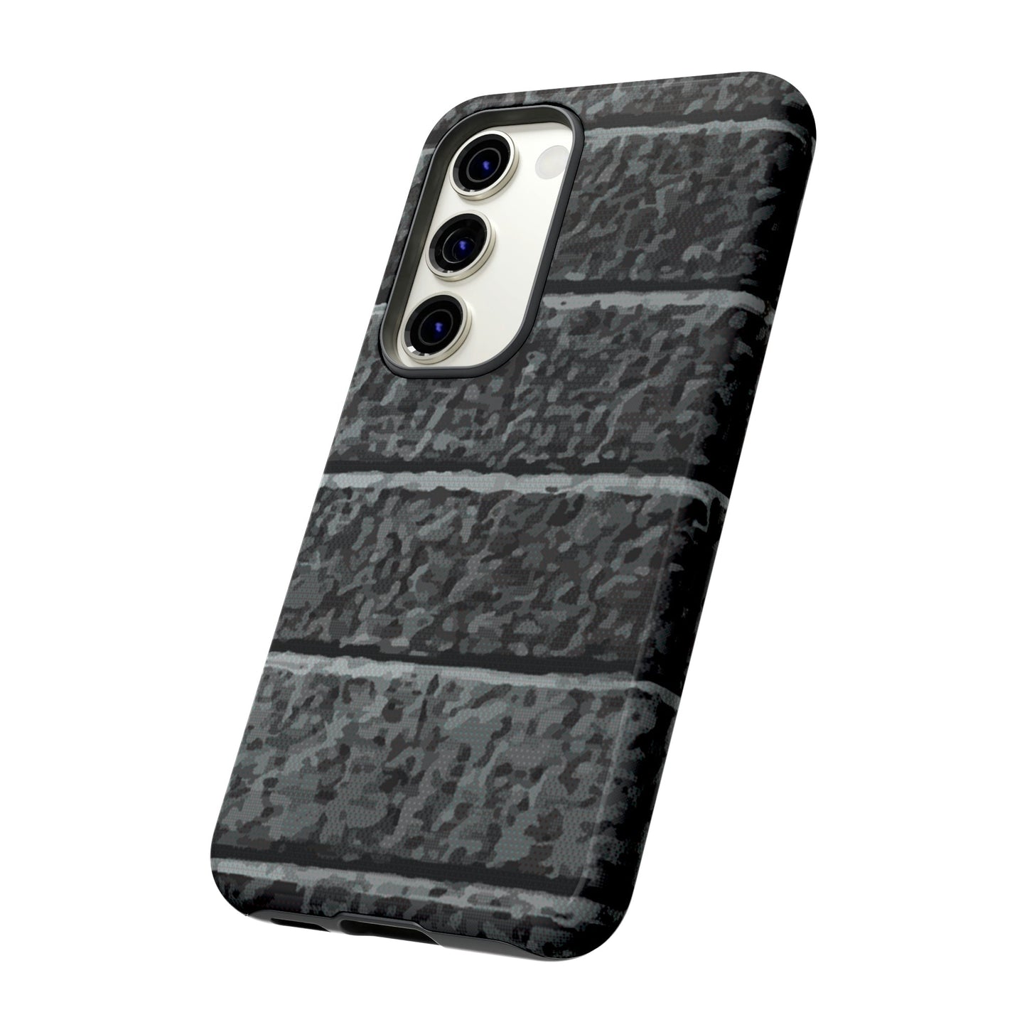 Phone Case-BLACK BRICK | Tough-PhoneCaseBoss-Phone-Best-Phone-Cases