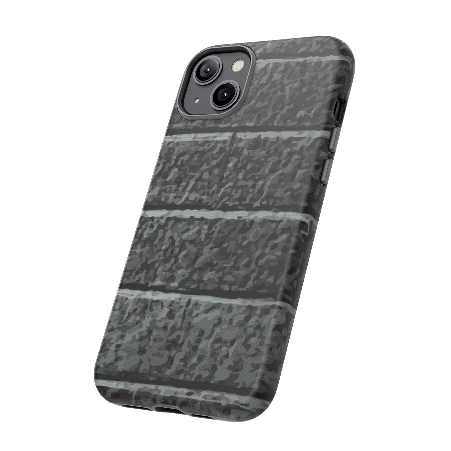 Phone Case-BLACK BRICK | Tough-PhoneCaseBoss-Phone-Best-Phone-Cases